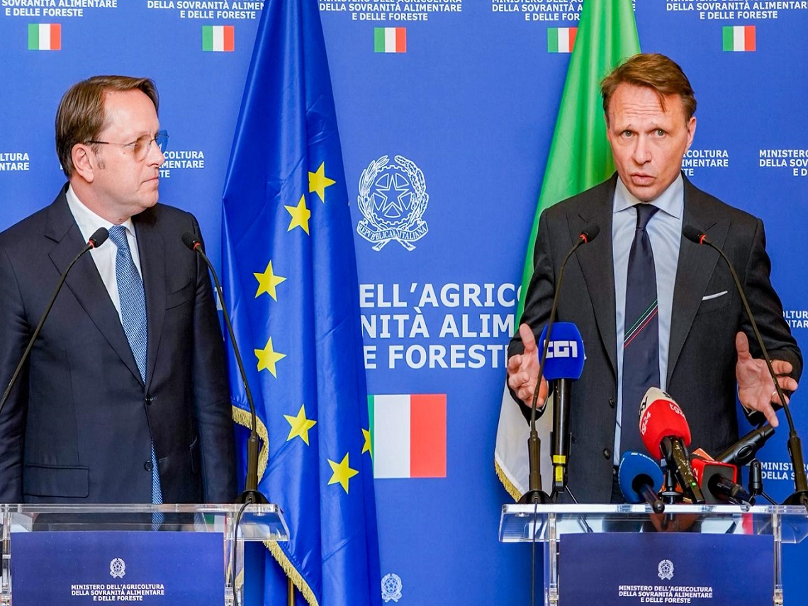 incontro Lollobrigida Várhelyi